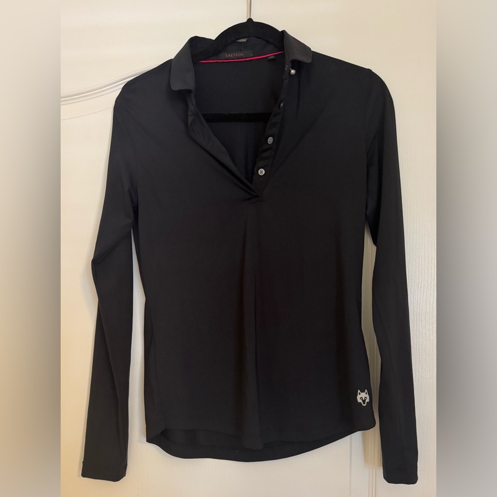 Greyson Black Button Down Women's Shirt